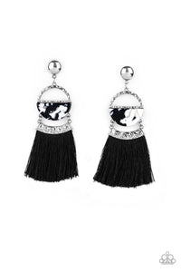 Tassel Trot-Just Because Jewels, Paparazzi Accessories-Silver-Just Because Jewels