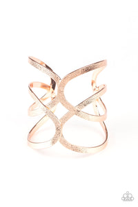 Crossing The Finish Line –Rose Gold-Jewelry-Just Because Jewels, Paparazzi Accessories-Just Because Jewels