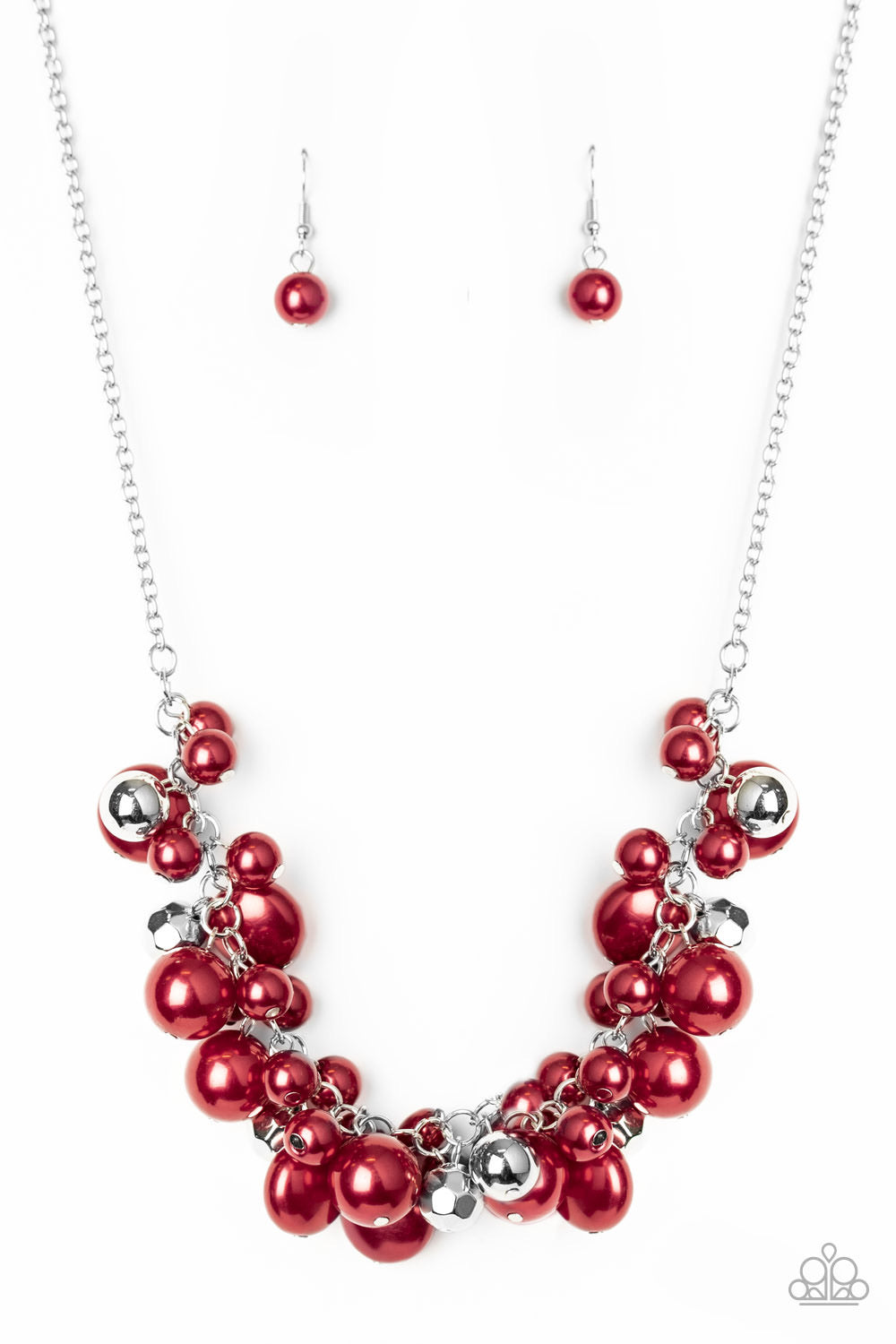 Battle of the Bombshells - Red-Jewelry-Just Because Jewels, Paparazzi Accessories-Just Because Jewels