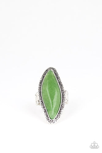 Mineral Mine -Green-Just Because Jewels, Paparazzi Accessories-Just Because Jewels