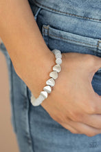 Load image into Gallery viewer, Heart-Melting Glow - White-Just Because Jewels, Paparazzi Accessories-Just Because Jewels