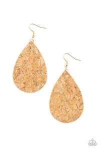 CORK It Over-Jewelry-Just Because Jewels, Paparazzi Accessories-Gold-Just Because Jewels