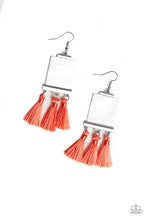 Load image into Gallery viewer, Tassel Retreat-Just Because Jewels, Paparazzi Accessories-Orange-Just Because Jewels