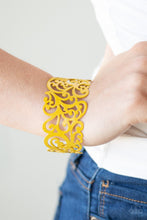 Load image into Gallery viewer, VINE and Dash - Yellow-Just Because Jewels, Paparazzi Accessories-Just Because Jewels