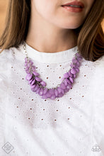 Load image into Gallery viewer, Colorfully Clustered - Purple-Jewelry-Just Because Jewels, Paparazzi Accessories-Just Because Jewels