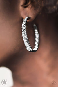 GLITZY By Association - Gunmetal-Just Because Jewels, Paparazzi Accessories-Just Because Jewels