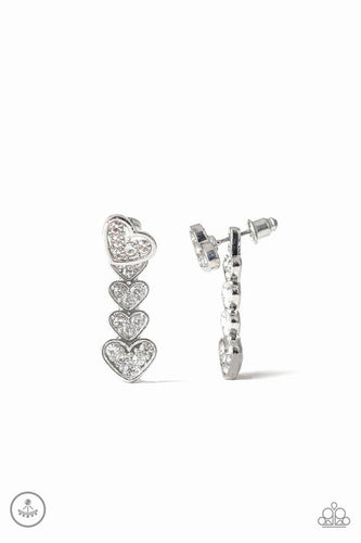 Heartthrob Twinkle-Just Because Jewels, Paparazzi Accessories-Silver-Just Because Jewels