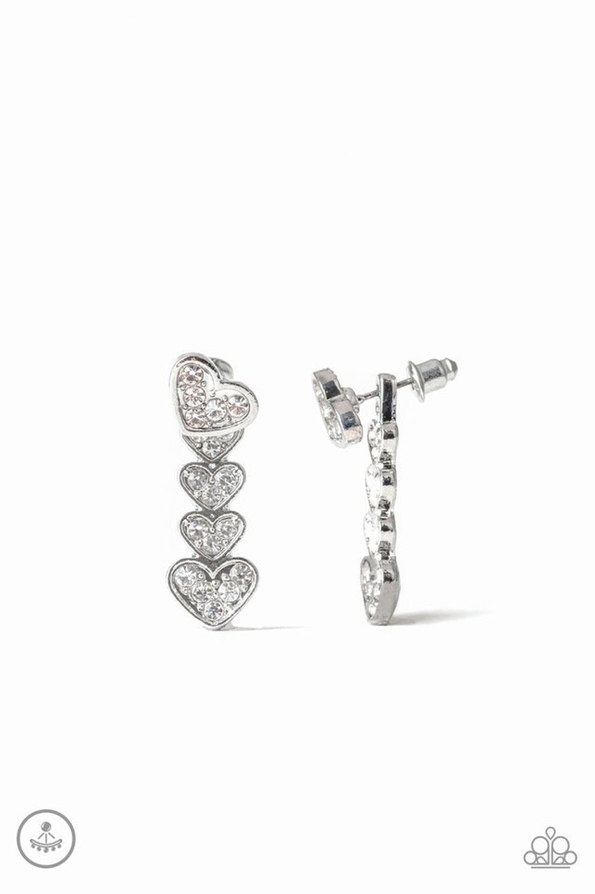 Heartthrob Twinkle-Just Because Jewels, Paparazzi Accessories-Silver-Just Because Jewels