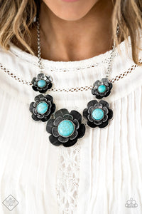 Bountiful Badlands - Blue-Jewelry-Just Because Jewels, Paparazzi Accessories-Just Because Jewels