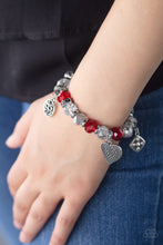 Load image into Gallery viewer, Fabulously Flirty - Red-Just Because Jewels, Paparazzi Accessories-Just Because Jewels