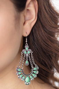 Unique Chic - Green-Just Because Jewels, Paparazzi Accessories-Just Because Jewels