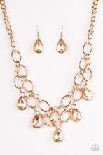 Load image into Gallery viewer, Show-Stopping Shimmer-Just Because Jewels, Paparazzi Accessories-Gold-Just Because Jewels