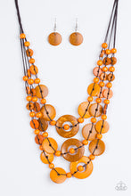 Load image into Gallery viewer, Bali Boardwalk-Jewelry-Just Because Jewels, Paparazzi Accessories-Orange-Just Because Jewels