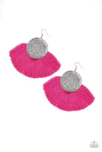 Load image into Gallery viewer, Foxtrot Fringe-Just Because Jewels, Paparazzi Accessories-Pink-Just Because Jewels