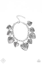 Load image into Gallery viewer, Completely Devoted – Silver-Jewelry-Just Because Jewels, Paparazzi Accessories-Just Because Jewels