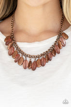 Load image into Gallery viewer, Fringe Fabulous - Copper-Just Because Jewels, Paparazzi Accessories-Just Because Jewels