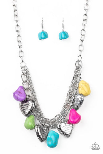 Change Of Heart - Mult-Jewelry-Just Because Jewels, Paparazzi Accessories-Just Because Jewels