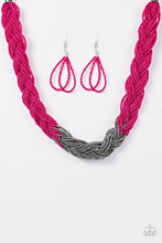 Load image into Gallery viewer, Brazilian Brilliance-Jewelry-Just Because Jewels, Paparazzi Accessories-Pink-Just Because Jewels