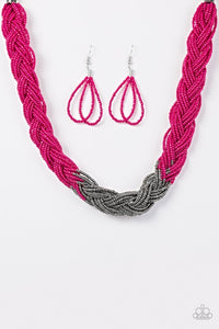 Brazilian Brilliance-Jewelry-Just Because Jewels, Paparazzi Accessories-Pink-Just Because Jewels