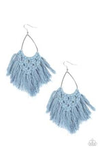 Load image into Gallery viewer, Oh MACRAME, Oh My - Blue-Jewelry-Just Because Jewels, Paparazzi Accessories-Just Because Jewels