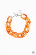 Load image into Gallery viewer, Ice Ice Baby - Orange-Jewelry-Just Because Jewels, Paparazzi Accessories-Just Because Jewels