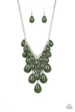 Load image into Gallery viewer, Shop Til You TEARDROP-Just Because Jewels, Paparazzi Accessories-Green-Just Because Jewels