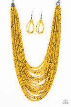 Load image into Gallery viewer, Rio Rainforest-Just Because Jewels, Paparazzi Accessories-Yellow-Just Because Jewels