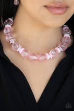 Load image into Gallery viewer, Bubbly Beauty - Pink-Jewelry-Just Because Jewels, Paparazzi Accessories-Just Because Jewels