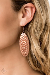 Radiantly Radiant - Copper-Just Because Jewels, Paparazzi Accessories-Just Because Jewels