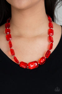 ICE Versa - Red-Just Because Jewels, Paparazzi Accessories-Just Because Jewels