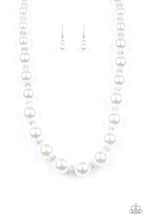 Load image into Gallery viewer, Uptown Heiress - White-Jewelry-Just Because Jewels, Paparazzi Accessories-Just Because Jewels