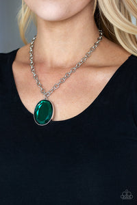 Light As HEIR - Green-Just Because Jewels, Paparazzi Accessories-Just Because Jewels