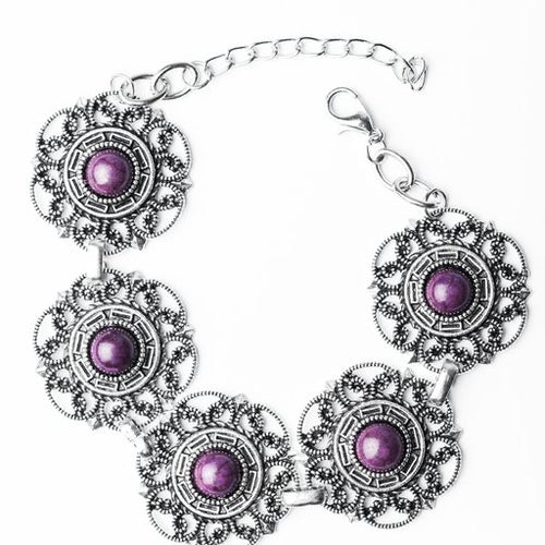 Hometown Girl - Purple-Just Because Jewels, Paparazzi Accessories-Just Because Jewels