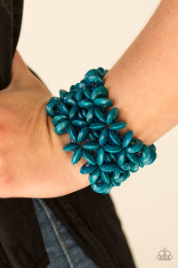 Hawaii Haven - Blue-Just Because Jewels, Paparazzi Accessories-Just Because Jewels