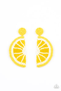 When Life Gives You Lemons - Yellow-Just Because Jewels, Paparazzi Accessories-Just Because Jewels