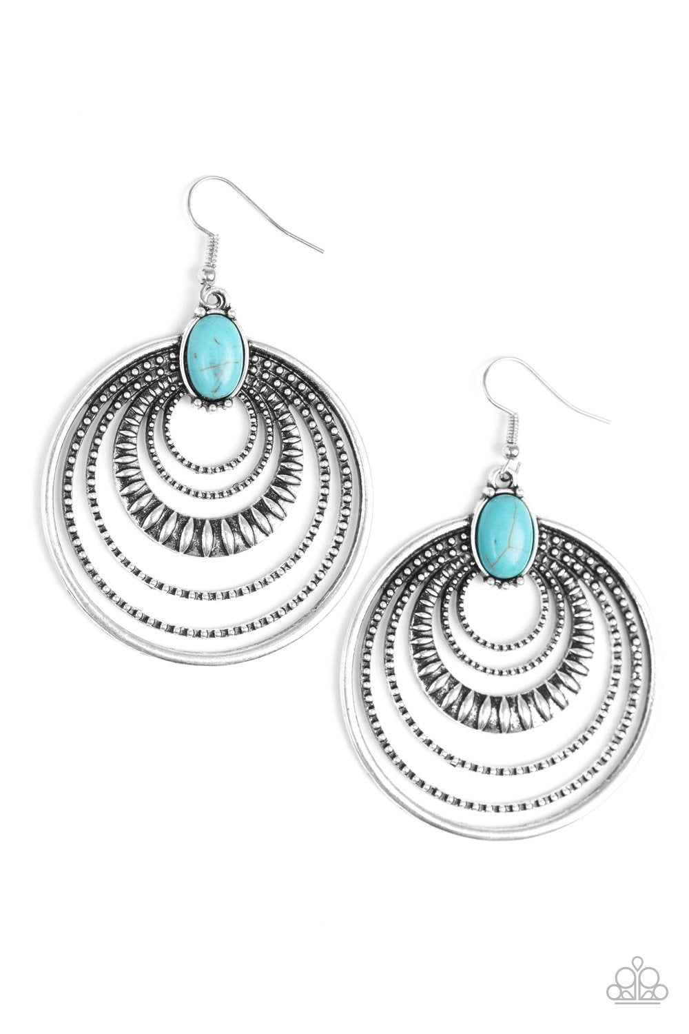 Southern Sol - Blue-Just Because Jewels, Paparazzi Accessories-Just Because Jewels