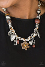 Load image into Gallery viewer, Charmed, I Am Sure - Black-Jewelry-Just Because Jewels, Paparazzi Accessories-Brown-Just Because Jewels