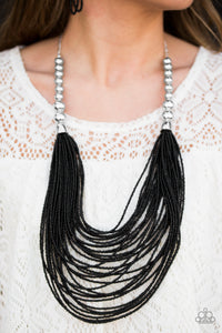 Bead Brave - Black-Jewelry-Just Because Jewels, Paparazzi Accessories-Just Because Jewels