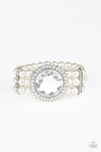 Load image into Gallery viewer, Speechless Sparkle - White-Just Because Jewels, Paparazzi Accessories-Just Because Jewels