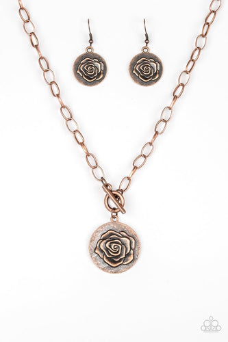 Beautifully Belle - Copper-Jewelry-Just Because Jewels, Paparazzi Accessories-Just Because Jewels