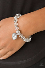 Load image into Gallery viewer, Need I Say AMOUR? - White-Just Because Jewels, Paparazzi Accessories-Just Because Jewels