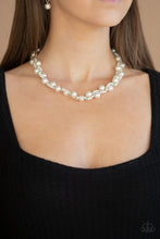 Load image into Gallery viewer, Uptown Opulence - White-Just Because Jewels, Paparazzi Accessories-Just Because Jewels