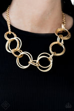 Load image into Gallery viewer, Jump into the Ring - Gold-Just Because Jewels, Paparazzi Accessories-Just Because Jewels