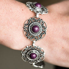 Load image into Gallery viewer, Hometown Girl - Purple-Just Because Jewels, Paparazzi Accessories-Just Because Jewels