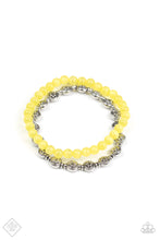 Load image into Gallery viewer, Dewy Dandelions - Yellow-Jewelry-Just Because Jewels, Paparazzi Accessories-Just Because Jewels