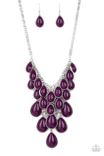 Load image into Gallery viewer, Shop Til You TEARDROP-Just Because Jewels, Paparazzi Accessories-Purple-Just Because Jewels