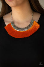 Load image into Gallery viewer, Might and MANE - Orange-Just Because Jewels, Paparazzi Accessories-Just Because Jewels