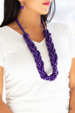 Load image into Gallery viewer, Tahiti Tropic-Just Because Jewels, Paparazzi Accessories-Purple-Just Because Jewels