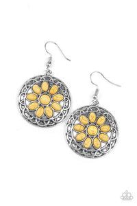 Mesa Oasis - Yellow-Just Because Jewels, Paparazzi Accessories-Just Because Jewels