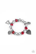 Load image into Gallery viewer, Fabulously Flirty - Red-Just Because Jewels, Paparazzi Accessories-Just Because Jewels